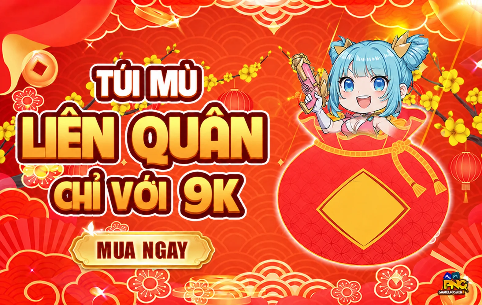 Túi mù liên quân 9k